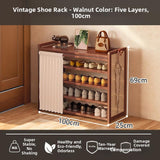 Timberra - Moonlight - MedievalGuard Narrow Shoe Rack - Entrance / Corridor / Dormitory Timberra