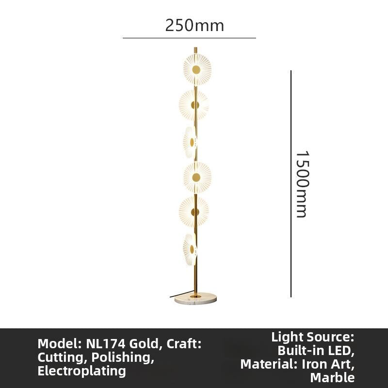 Milano Glow - Arixa - NL126 - Nordic Modern Floor Lamp with Built-in Storage, Simple Designer Lighting for Functional and Stylish Spaces - Living Room / Bedroom / Bedside / Study Milano