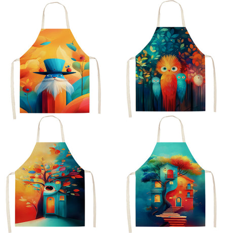 LOOMA Vero - APN23 Kitchen Apron Waist Protective Apron Durable Cooking Baking Apron for Home Kitchen Restaurant Adjustable Lightweight Apron LOOMA