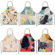 LOOMA Line - APN47 Kitchen Apron Waist Protective Apron Durable Cooking Baking Apron for Home Kitchen Restaurant Adjustable Lightweight Apron LOOMA