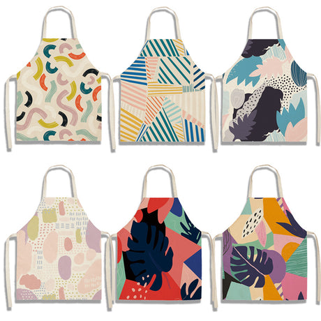 LOOMA Line - APN47 Kitchen Apron Waist Protective Apron Durable Cooking Baking Apron for Home Kitchen Restaurant Adjustable Lightweight Apron LOOMA