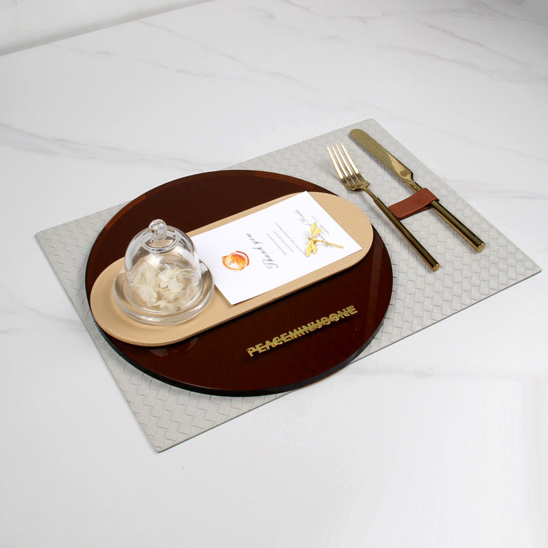 Novus - Jex -Crystaluxe Tableware Set - Light Luxury Dining Plate for ...