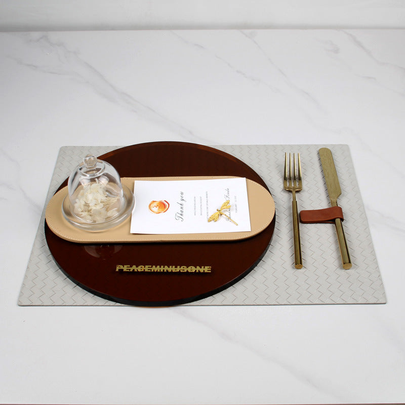 Novus - Jex -Crystaluxe Tableware Set - Light Luxury Dining Plate for ...