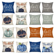 Looma Cozy - Autumn Pumpkin Pillow Cover – Cozy Thanksgiving Cushion Case - Sofa, Living Room & Home Decor Looma