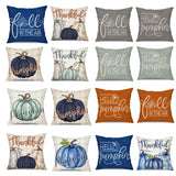 Looma Cozy - Autumn Pumpkin Pillow Cover – Cozy Thanksgiving Cushion Case - Sofa, Living Room & Home Decor Looma