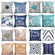 Looma Ryi - Modern Bohemian Striped Letter Pillow Cover – Farmhouse Style Cushion for Living Room Sofa Decor | Direct Manufacturer - Living Room, Bedroom, Sofa Area Looma