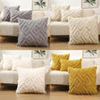 Looma Pilloft - Scandinavian Solid Color Geometric Pillow Cover – Modern Square Cushion for Living Room Sofa & Office Backrest - Living Room, Office, Sofa Area Looma