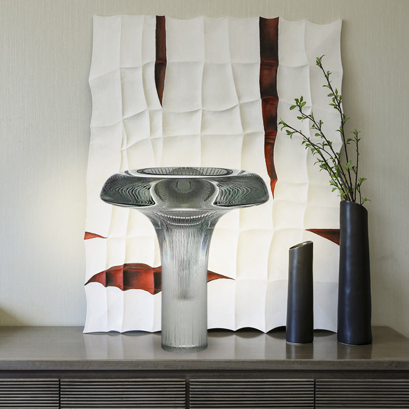 Milano Glow - Aurex - N501 - Post-Modern Nordic Glass Table Lamp with Minimalist Design, Creative Decorative Lighting for Stylish Interiors - Living Room / Bedroom / Bedside Milano