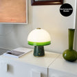 Milano Glow - Aeris - T912 - Nordic Marble French Mushroom Table Lamp with High-End Designer Style, Soft Ambient Night Lighting for Elegant Spaces - Bedroom / Bedside / Living Room / Study Milano