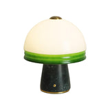 Milano Glow - Aeris - T912 - Nordic Marble French Mushroom Table Lamp with High-End Designer Style, Soft Ambient Night Lighting for Elegant Spaces - Bedroom / Bedside / Living Room / Study Milano