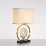 Milano Glow - Axel - N145 - Industrial Style Marble Table Lamp with Creative Artistic Design, Unique Ambient Lighting for Modern and Stylish Spaces - Living Room / Bedroom / Bedside / Study Milano