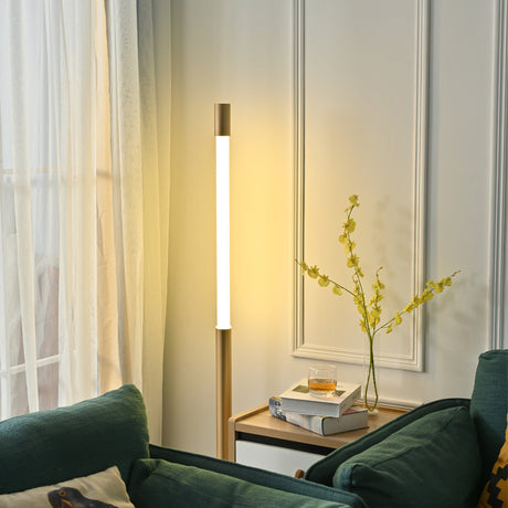 Milano Glow - Aver - Minimalist Kendo Floor Lamp 2025 Edition with Light Luxury Designer Style, Vertical Ambient Lighting for Modern and Elegant Spaces - Living Room / Bedroom / Sofa Area Milano