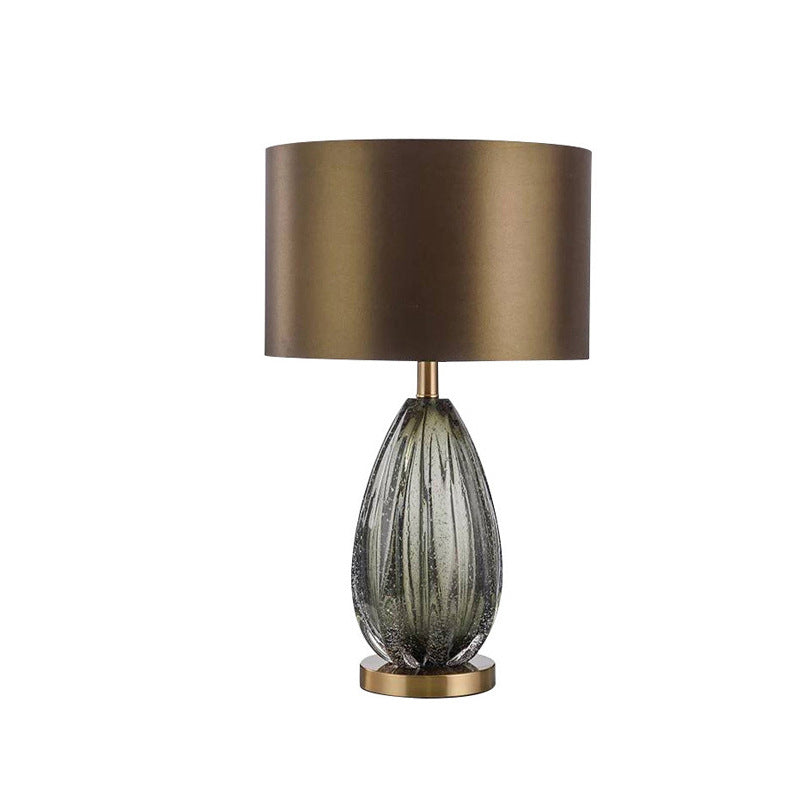 Milano Glow - Arvix - N704 - Post-Modern Nordic Glass Table Lamp with Light Luxury Designer Style, Elegant Ambient Lighting for Contemporary Interiors - Living Room / Bedroom / Bedside / Study / Hotel / Exhibition Hall Milano