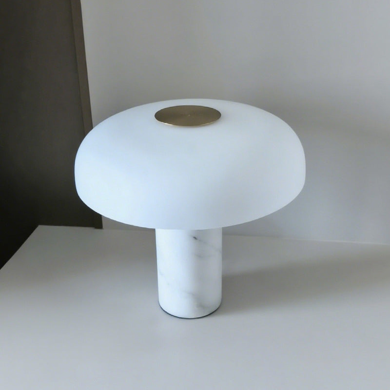 Milano Glow - Artex - N102 - Postmodern Nordic Marble Table Lamp with Light Luxury Designer Style, Eye-Friendly Ambient Lighting for Elegant Interiors - Bedroom / Bedside / Living Room / Hotel Milano