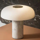 Milano Glow - Artex - N102 - Postmodern Nordic Marble Table Lamp with Light Luxury Designer Style, Eye-Friendly Ambient Lighting for Elegant Interiors - Bedroom / Bedside / Living Room / Hotel Milano