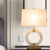 Milano Glow - Alyra - N150 - Style Marble Table Lamp with Light Luxury Designer Finish, Elegant Ambient Lighting for Sophisticated Interiors - Living Room / Bedroom / Bedside / Study / Hotel Milano