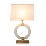 Milano Glow - Alyra - N150 - Style Marble Table Lamp with Light Luxury Designer Finish, Elegant Ambient Lighting for Sophisticated Interiors - Living Room / Bedroom / Bedside / Study / Hotel Milano