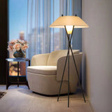 Milano Glow - Aerisia - Nl128 - Italian Nordic Tripod Floor Lamp with Modern Minimalist Wabi-Sabi Design, Soft Ambient Lighting for Elegant and Calm Spaces - Living Room / Bedroom / Study / B&B Milano