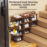 Timberra - Marvelous - StepRise Slim Corner Shoe Rack - SC10337028309990 - Entryway / Hallway / Bedroom Timberra