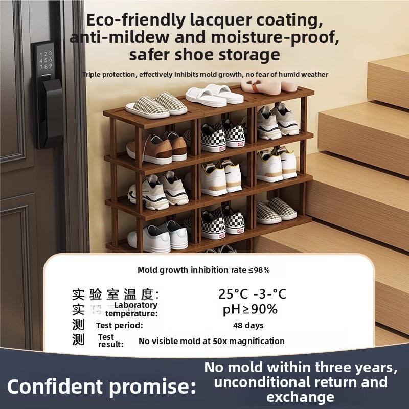 Timberra - Marvelous - StepRise Slim Corner Shoe Rack - SC10337028309990 - Entryway / Hallway / Bedroom Timberra