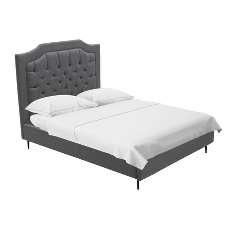 GEORGE Upholstered Bed Frame Affordahome