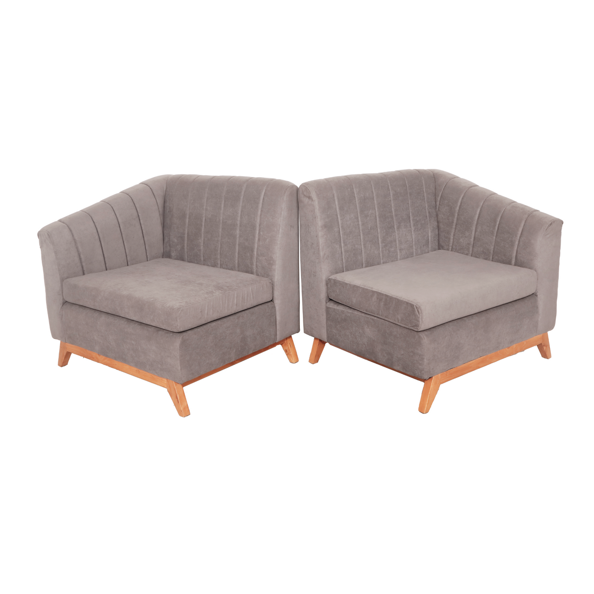 HAZEL 3-Seater Fabric Sofa Furnigo