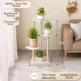 Timberra - Mirexa - ImperialZen Solid Wood Display Shelf - Tea Room / Living Room / Study Timberra