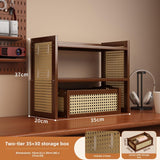 Timberra - Miracle - DeskMate Bookshelf Storage Rack - Office / Study Timberra