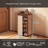Timberra - Moonlight - MedievalGuard Narrow Shoe Rack - Entrance / Corridor / Dormitory Timberra