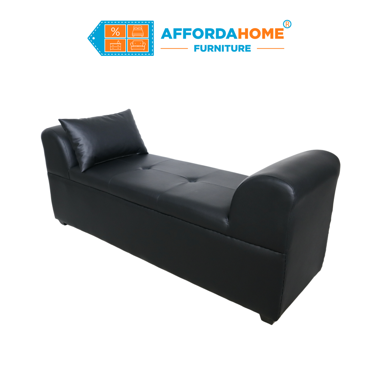 APOLO Bench Leather Sofa Affordahome