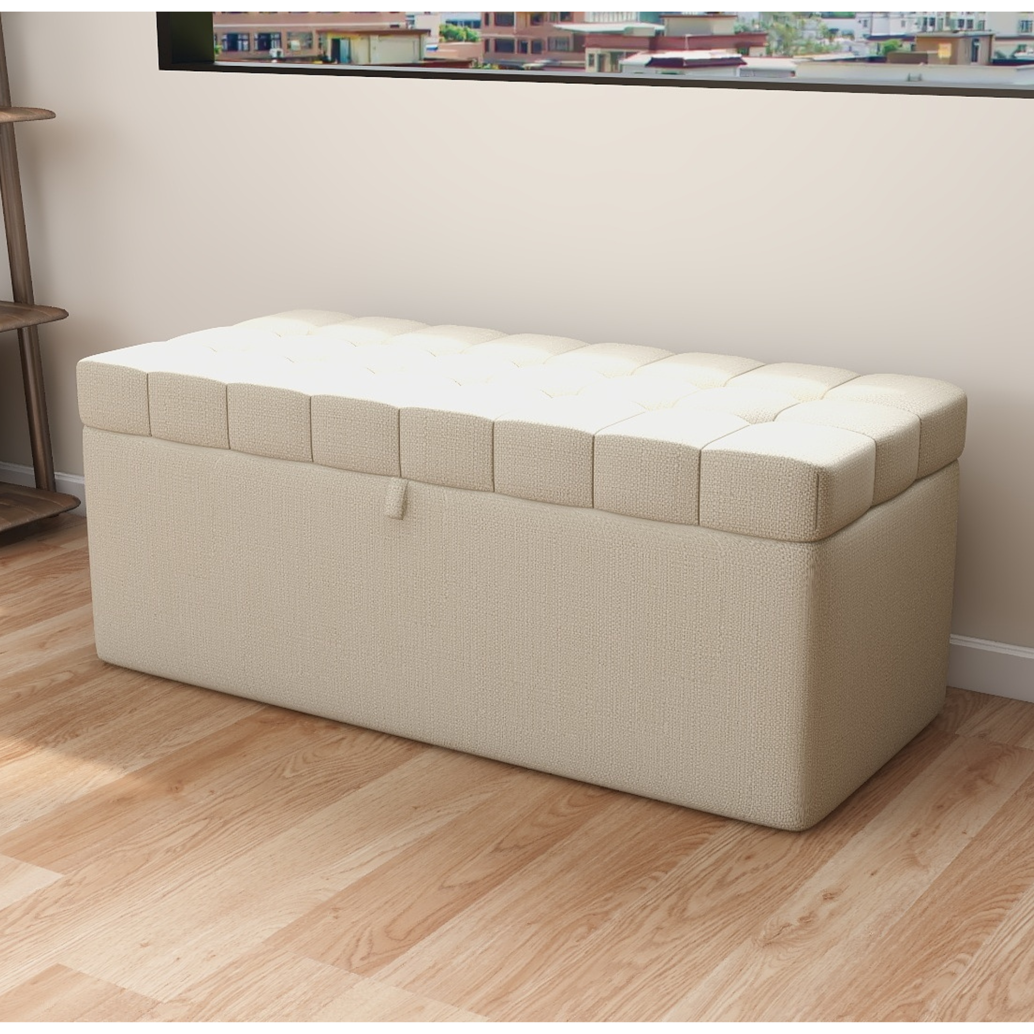 VERLY Storage Ottoman AF Home