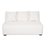 AARON 2-Seater Fabric Sofa Affordahome