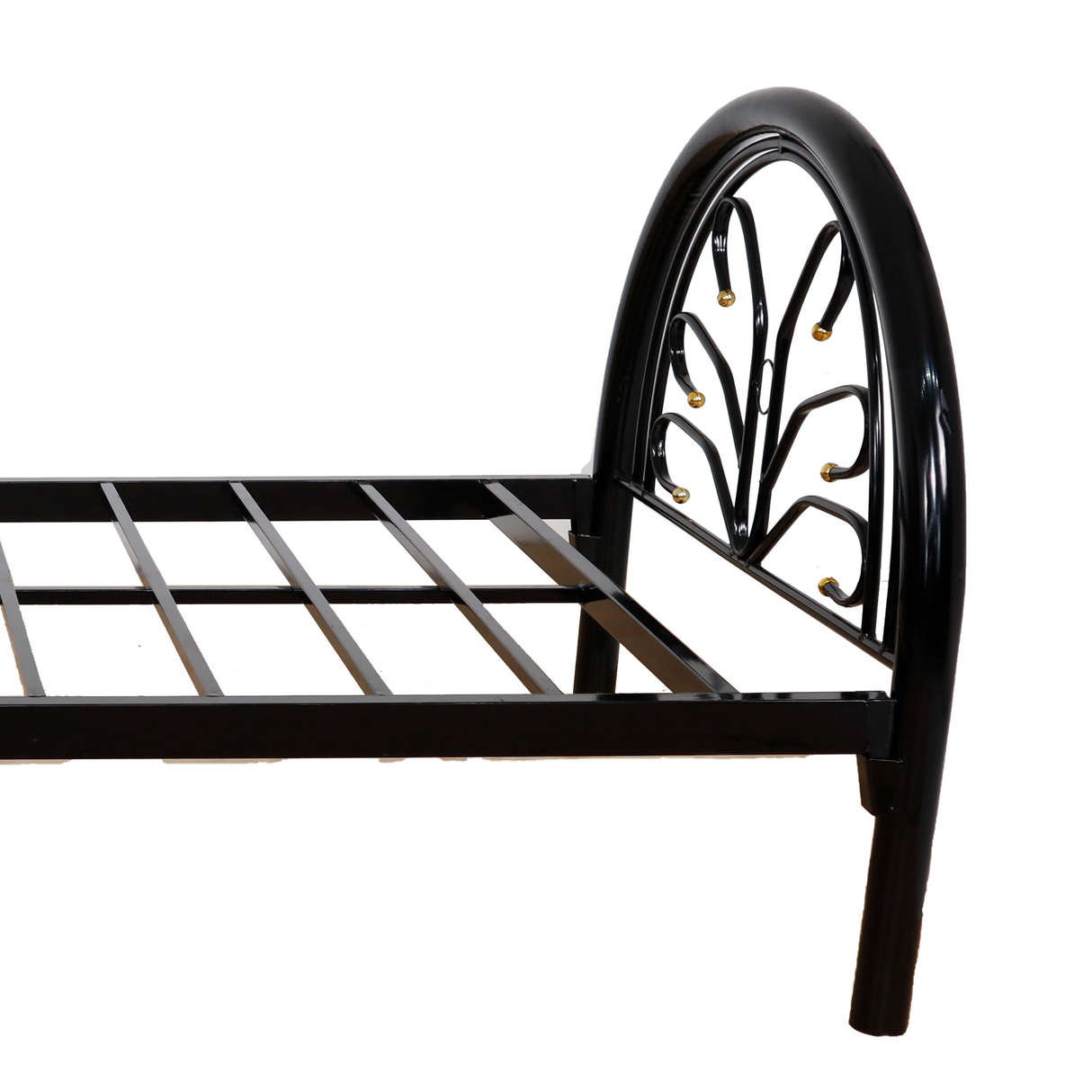 CRISTAL Metal Bed Frame Affordahome