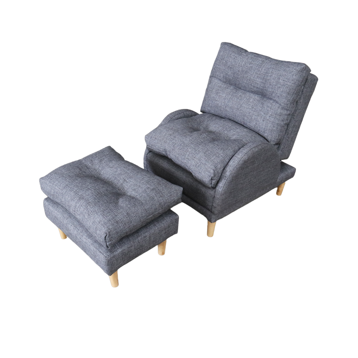 FIONA Reclining Fabric Chair Affordahome