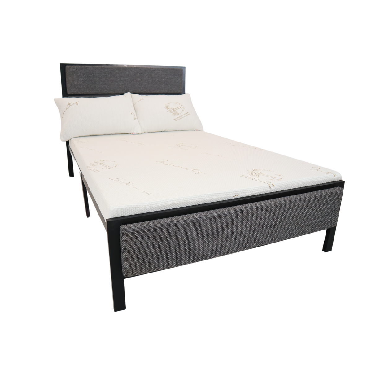 HILTON v2 Single Metal Bed Frame Affordahome