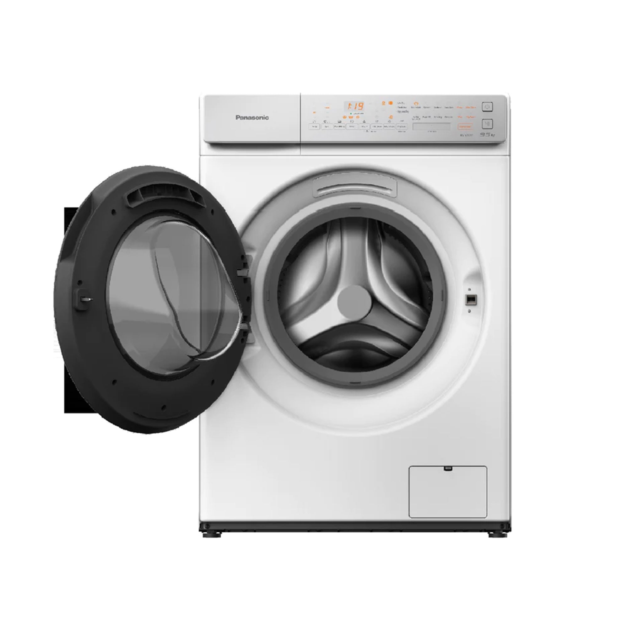 PANASONIC 9.5KG NA-V95FC1WPH Hygiene Care Front Load Washing Machine with Dry Assist Panasonic