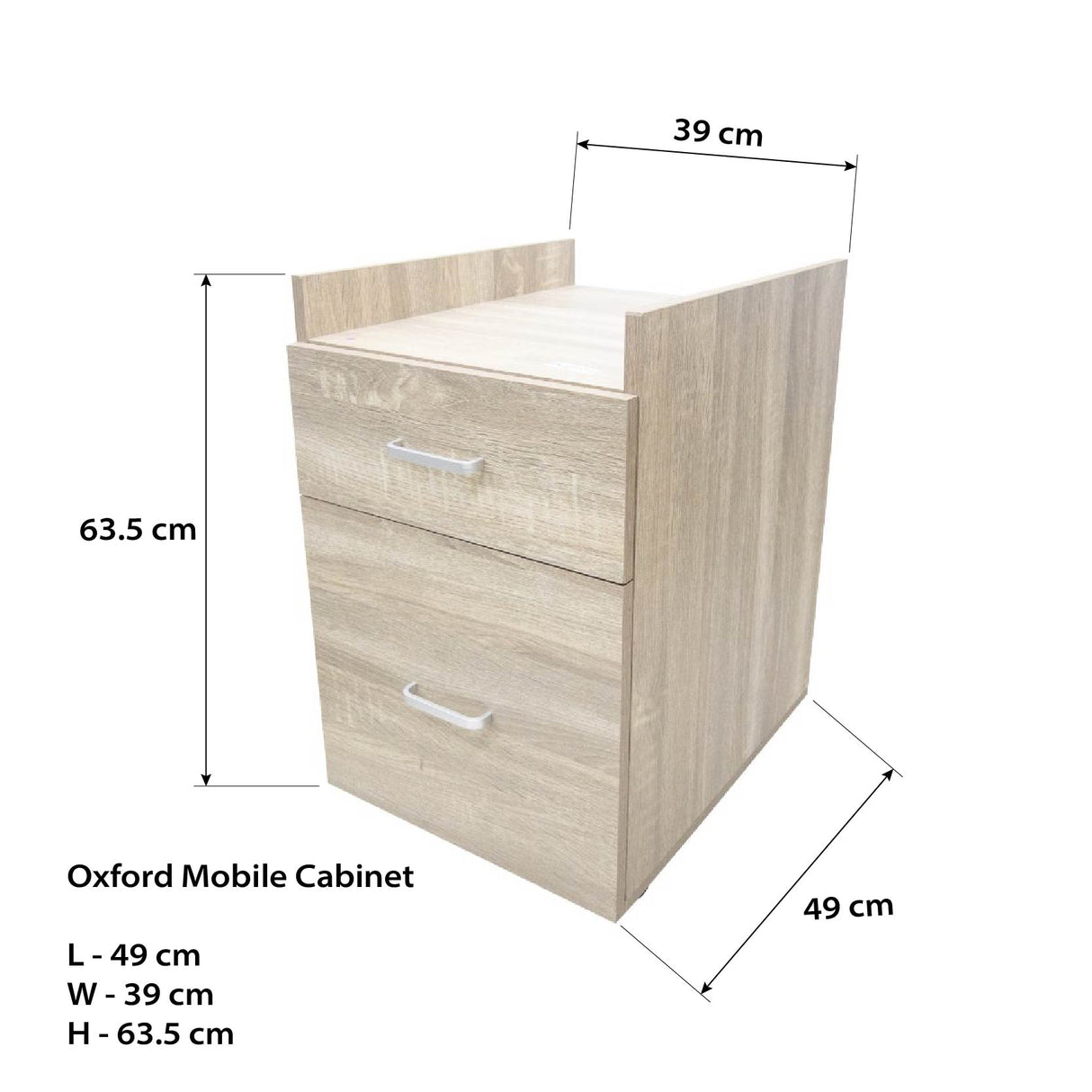 OXFORD Mobile Cabinet Affordahome