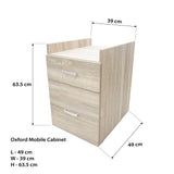 OXFORD Mobile Cabinet Affordahome