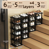 Timberra - Marvelous - StepRise Slim Corner Shoe Rack - SC10337028309990 - Entryway / Hallway / Bedroom Timberra