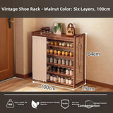 Timberra - Moonlight - MedievalGuard Narrow Shoe Rack - Entrance / Corridor / Dormitory Timberra