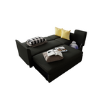 APEX L-shape Sofabed with Storage Ottoman | FREE MIYAGI DISPLAY SHELF LARGE | Payday Sale Furnigo