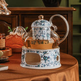 CUPURA Seno - European Goblet-Style Coffee Cup & Saucer Set - Elegant English Afternoon Tea Set CUPURA