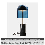 Milano Glow - Arlo - N192 - Italian Marble Table Lamp with High-End Designer Finish, Elegant Ambient Lighting for Luxurious and Modern Interiors -Master Bedroom / Living Room / Study / Bedside Milano
