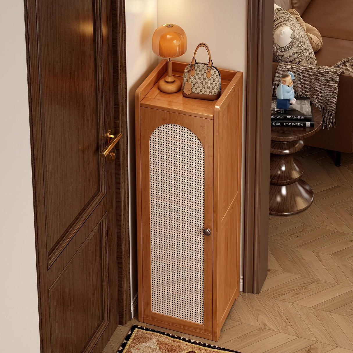 Timberra - Magnolia - SlimGuard Multi-Layer Shoe Cabinet - AL1021837204 - Entryway / Hallway / Bedroom Timberra