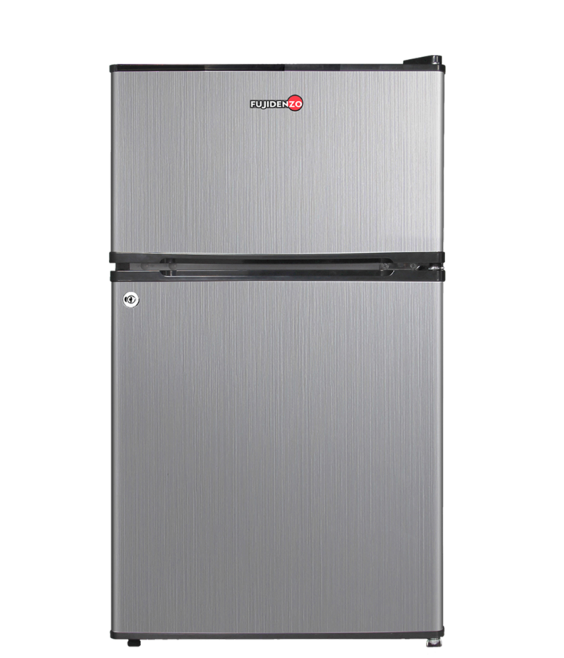 FUJIDENZO RBT 35 SL 3.5 cu. ft. Two-Door Personal Refrigerator with Key Lock Fujidenzo