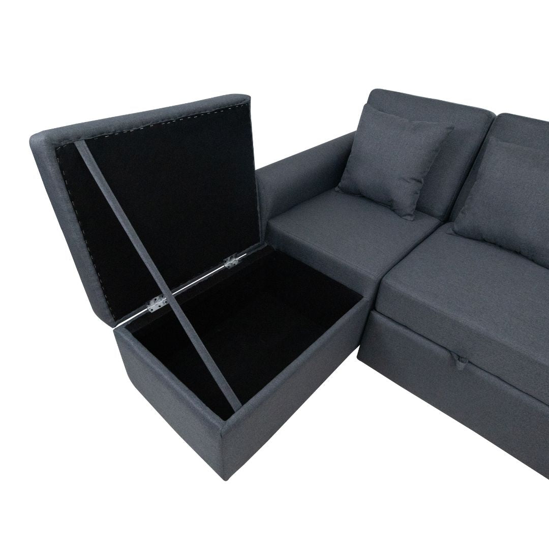 APEX Sofabed with Storage Furnigo