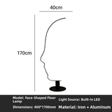 Milano Glow - Aerisio - Nl121 - Nordic Fisherman Floor Lamp with Sculptural Designer Form, Artistic Ambient Lighting for Modern Statement Interiors - Living Room / Bedroom / Sofa Area / Model Room Milano
