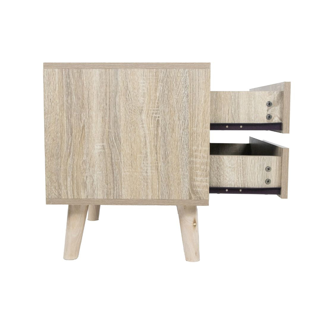 COOPER 2-Drawer Side Table Affordahome