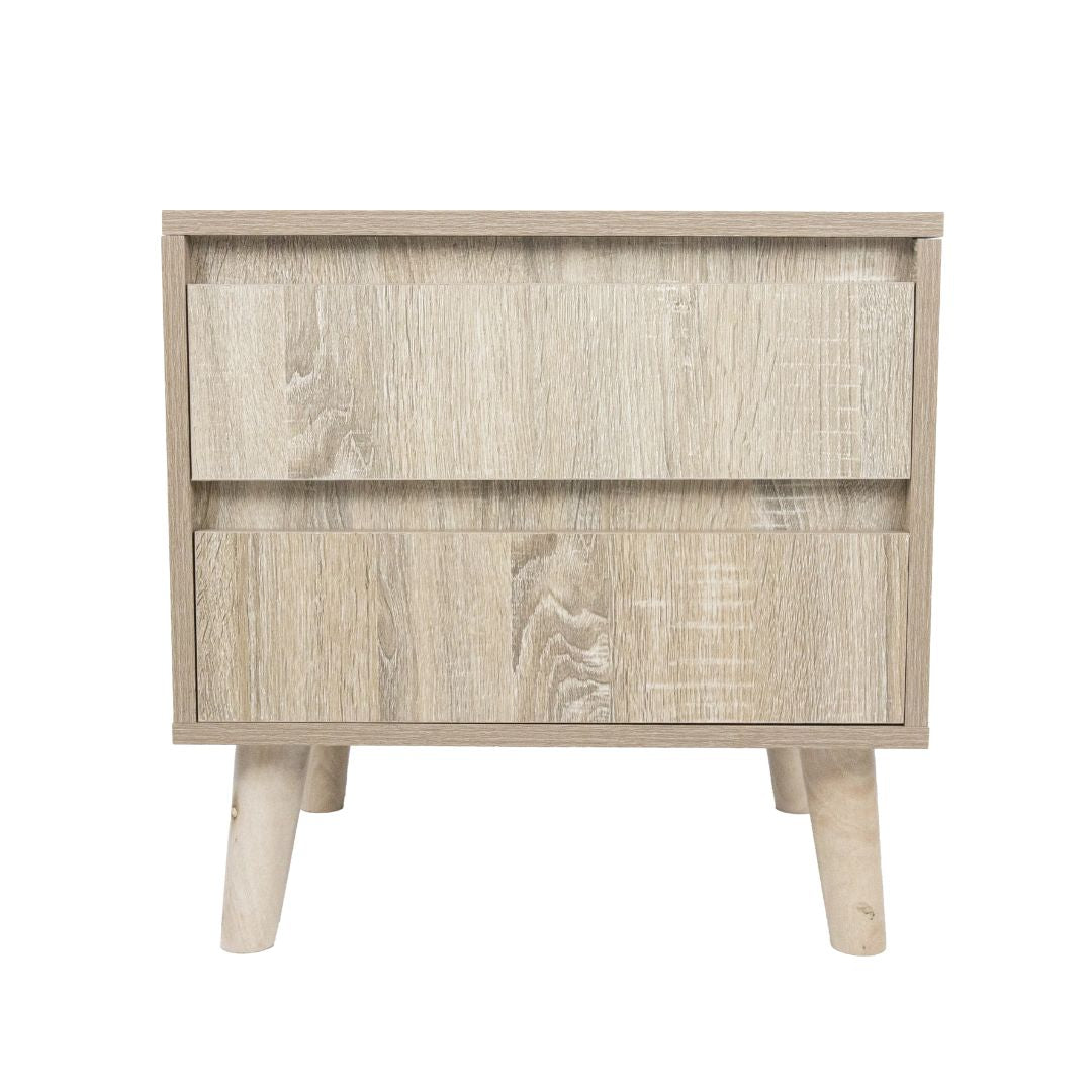COOPER 2-Drawer Side Table Affordahome