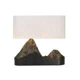 Milano Glow - Aston - N804 - Zen Mountain Table Lamp with Creative Resin Design, Warm LED Ambient Lighting for Calm and Artistic Spaces - Bedroom / Bedside / Study / Living Room Milano